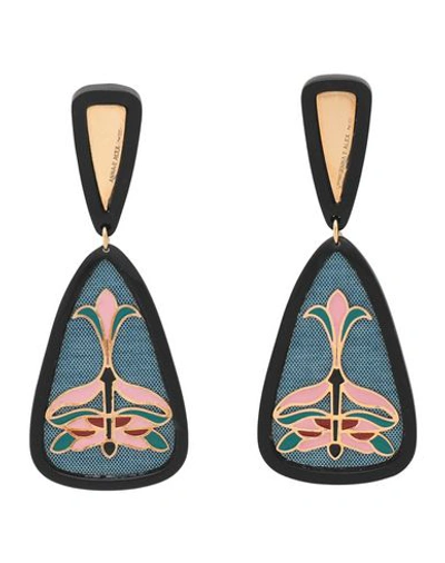 Shop Anna E Alex Earrings In Sky Blue