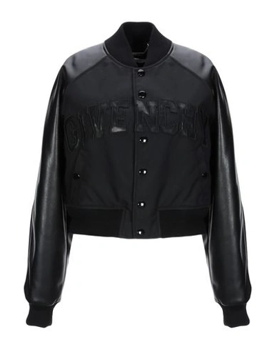 Shop Givenchy Jackets In Black