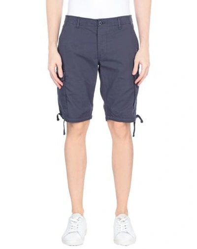 Shop Ransom Shorts & Bermuda Shorts In Dark Blue