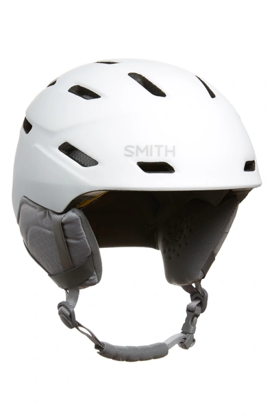 Shop Smith Mirage With Mips Snow Helmet In Matte White