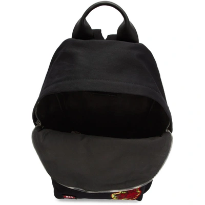 Shop Mcq By Alexander Mcqueen Mcq Alexander Mcqueen Black Patches Classic Backpack In 1000.black