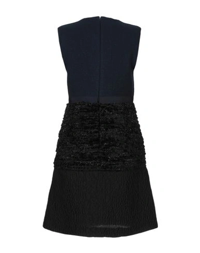 Shop Giambattista Valli Short Dress In Dark Blue