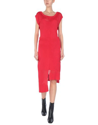 Shop Altuzarra Midi Dress In Red