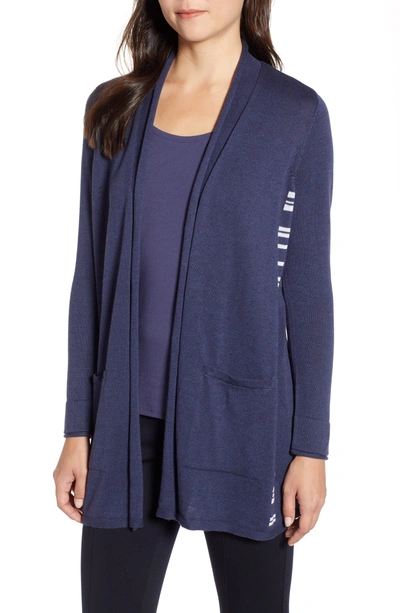 Shop Nic + Zoe Back At It Cardigan In Navy