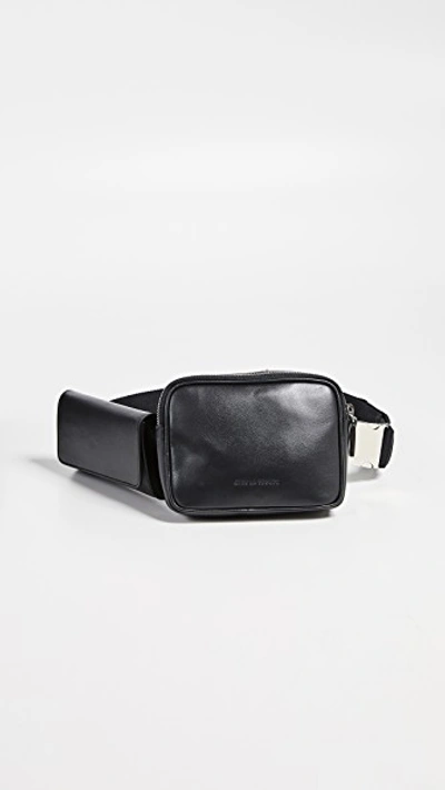 Shop Avec La Troupe Covey Belt Bag In Black