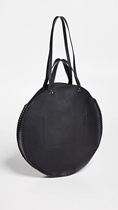 Shop Jérôme Dreyfuss Hector Circle Bag In Noir