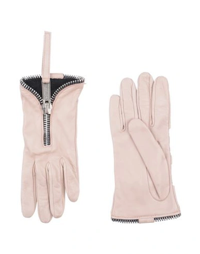 Shop Dsquared2 Gloves In Pink