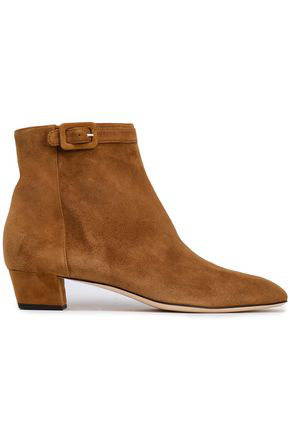 sergio rossi suede ankle boots