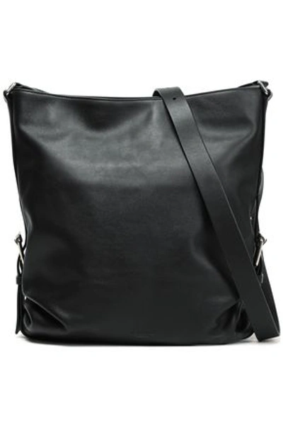 Shop Michael Kors Collection Woman Leather Shoulder Bag Black