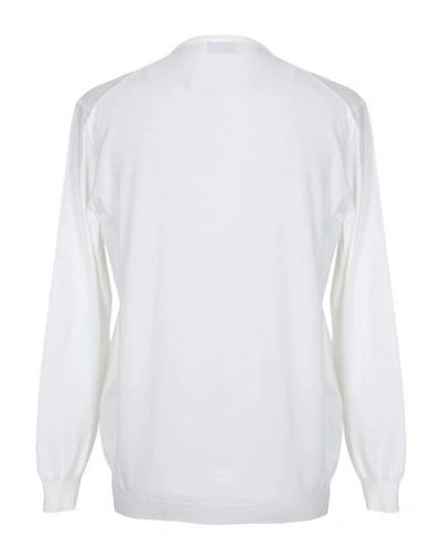 Shop Della Ciana Sweater In White