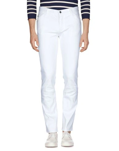 Shop Gucci Jeans In White