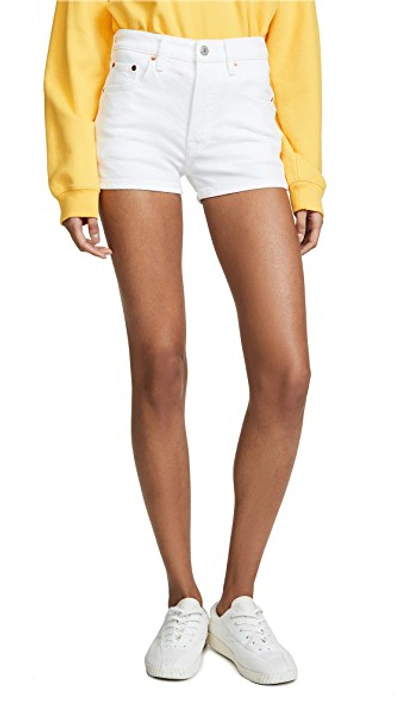 Shop Levi's 501 High Rise Shorts In In The Clouds