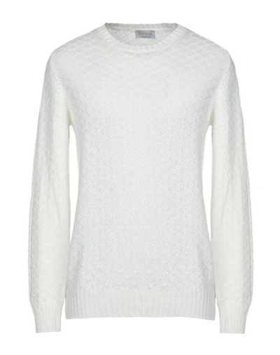 Shop Gran Sasso Sweaters In Ivory