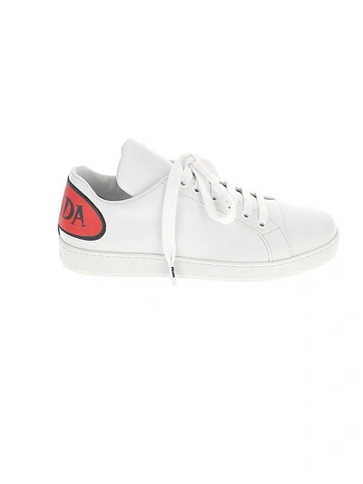 Prada Logo Speech Bubble Sneakers In Multi | ModeSens