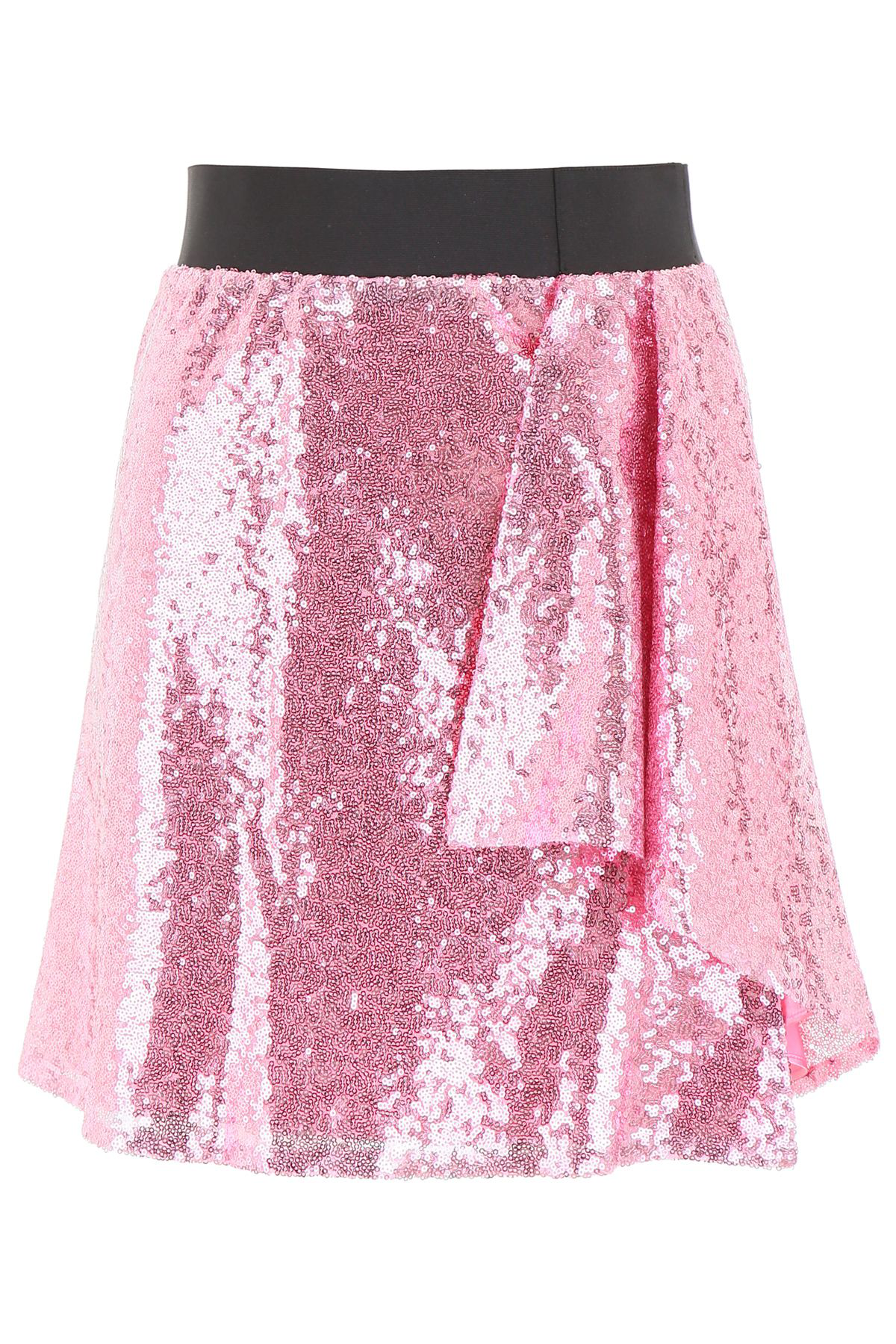 In The Mood For Love Sequins Lindsey Mini Skirt In Pink (Pink) | ModeSens