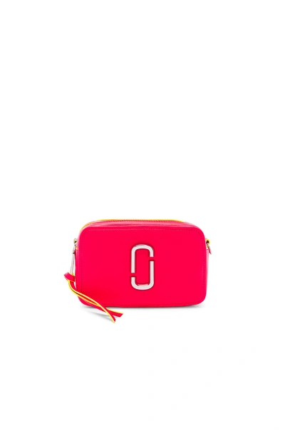 Shop Marc Jacobs The 21 Crossbody In Pink. In Hot Pink
