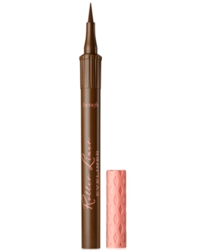Shop Benefit Cosmetics Roller Liner True Matte Liquid Eyeliner In Brown