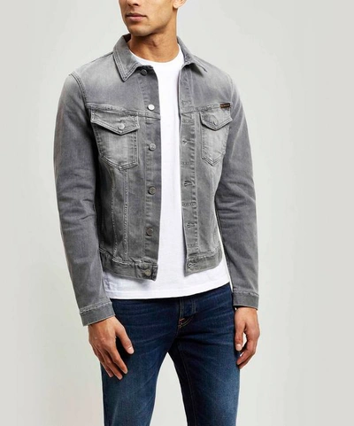 Nudie Jeans Billy Denim Jacket In Grey | ModeSens