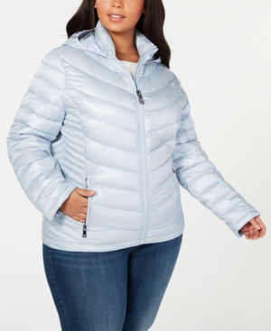 plus size calvin klein puffer coat