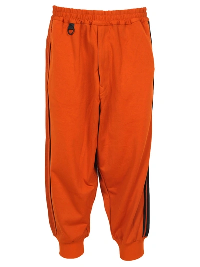 Y-3 Adidas Y3 Jogging Pants Band In Orange | ModeSens