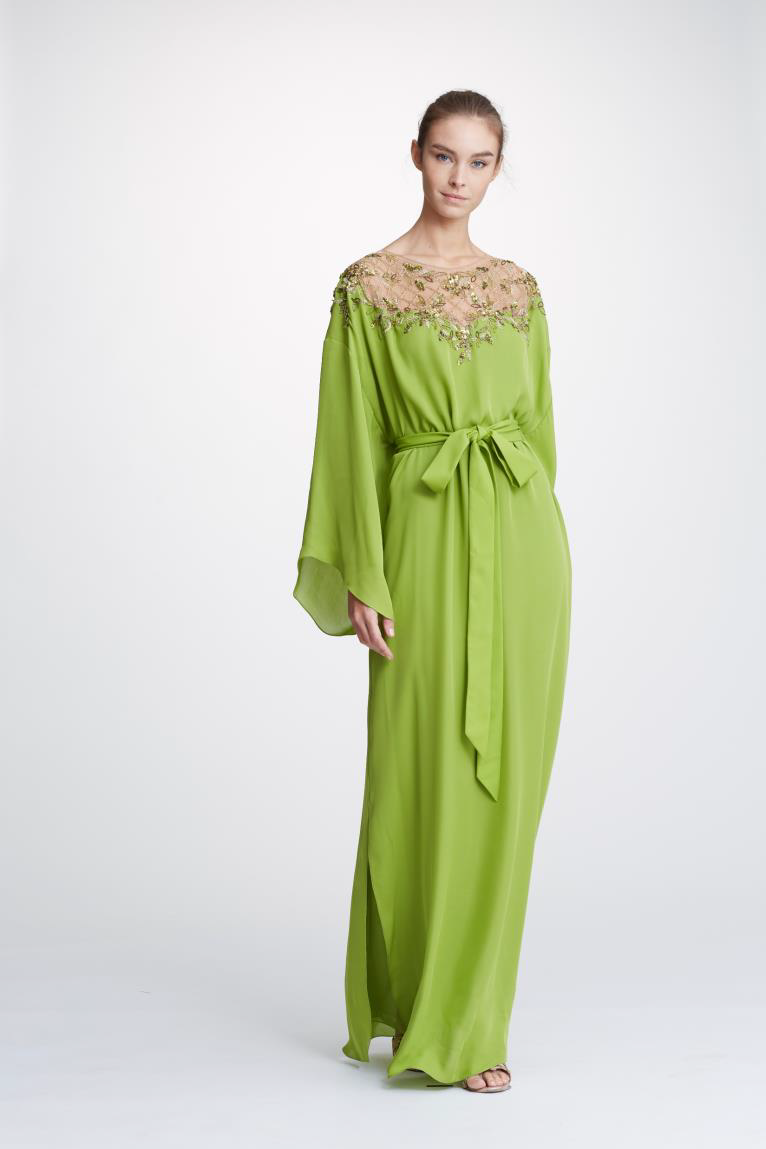 marchesa caftan