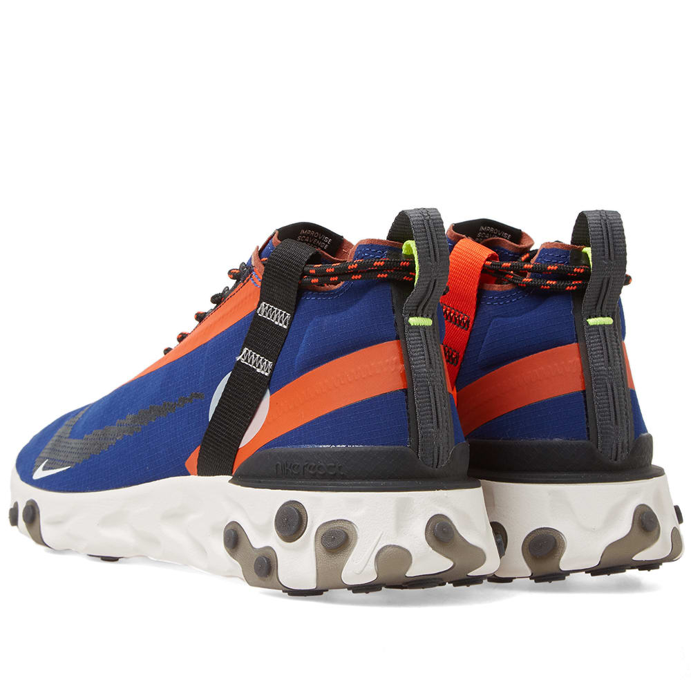 nike react runner wr ispa ripstop sneakers