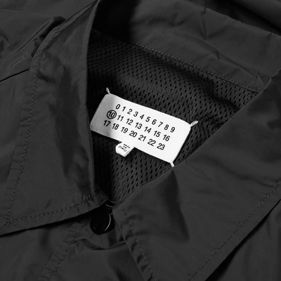 Shop Maison Margiela 10 Stereotype Coach Jacket In Black