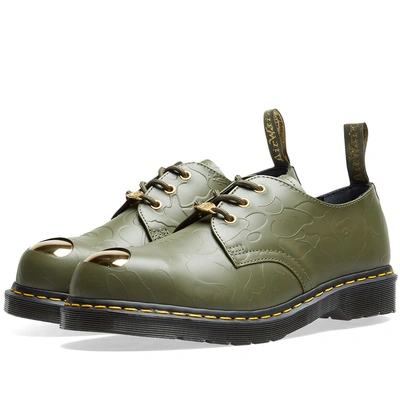 Dr. Martens X Bape Petri Shoe In Green | ModeSens