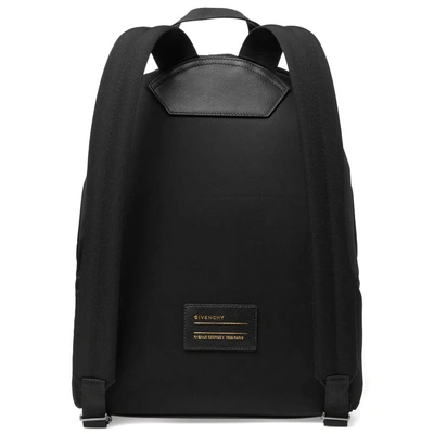 Shop Givenchy Leo Backpack In Black