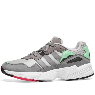 Shop Adidas Originals Adidas Yung 96 In Grey