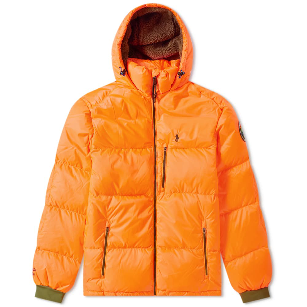 polo ralph lauren hooded down jacket