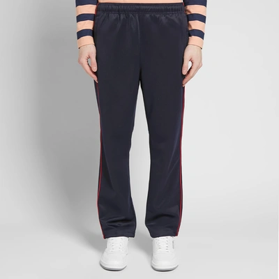 Shop Stussy Poly Track Pant In Blue