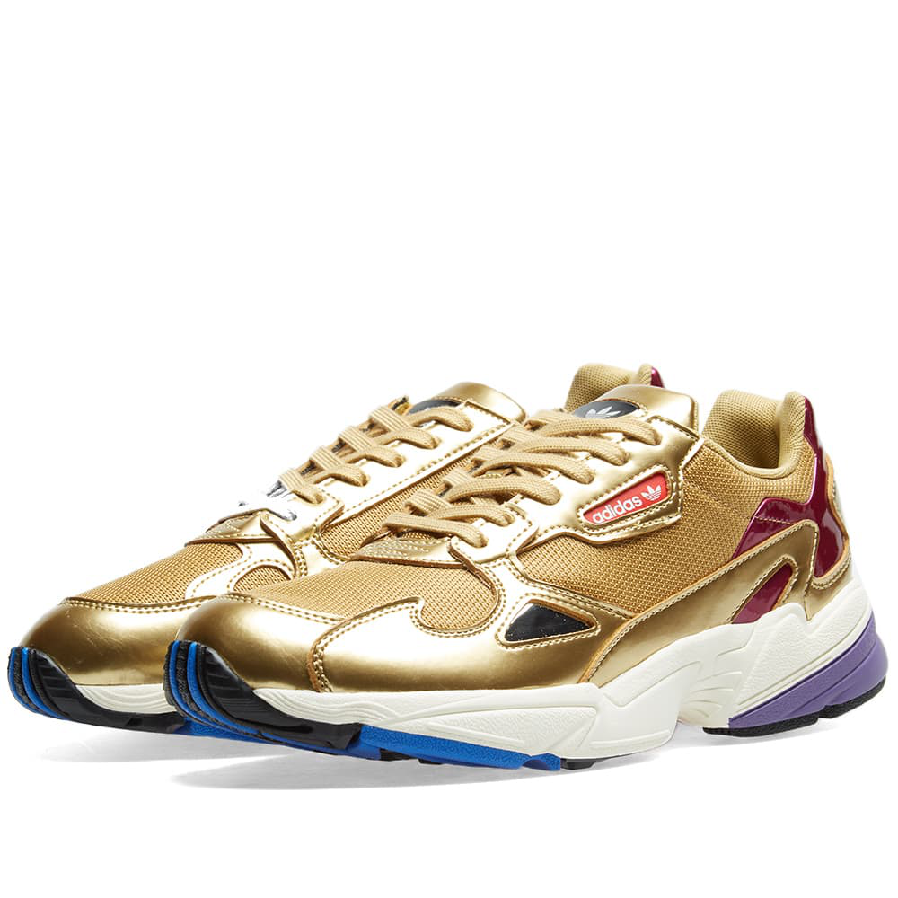 adidas falcon gold