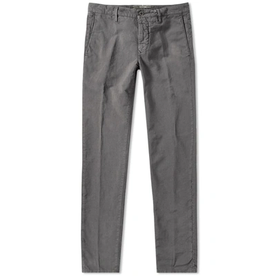 Shop Incotex Skinny Fit Summer Uniform Chino In Grey