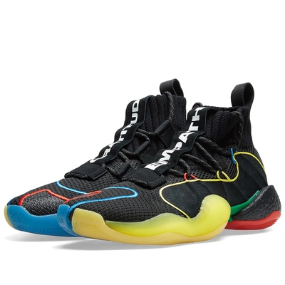 Shop Adidas Consortium Adidas Crazy Byw Lvl X Pharrell Williams 'gratitude & Empathy' In Black