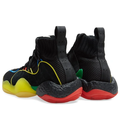 Shop Adidas Consortium Adidas Crazy Byw Lvl X Pharrell Williams 'gratitude & Empathy' In Black