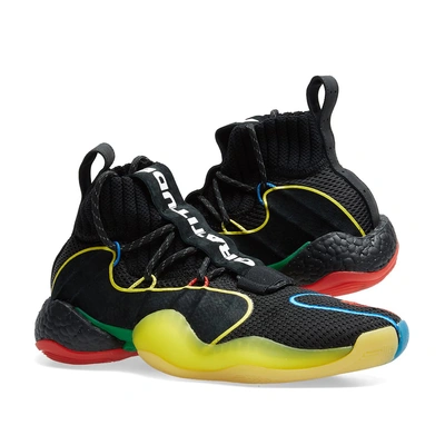 Shop Adidas Consortium Adidas Crazy Byw Lvl X Pharrell Williams 'gratitude & Empathy' In Black