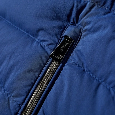 Shop Polo Ralph Lauren Lightweight Down Bomber Jacket In Blue