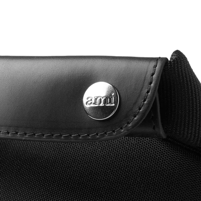 Shop Ami Alexandre Mattiussi Ami Paris Backpack In Black