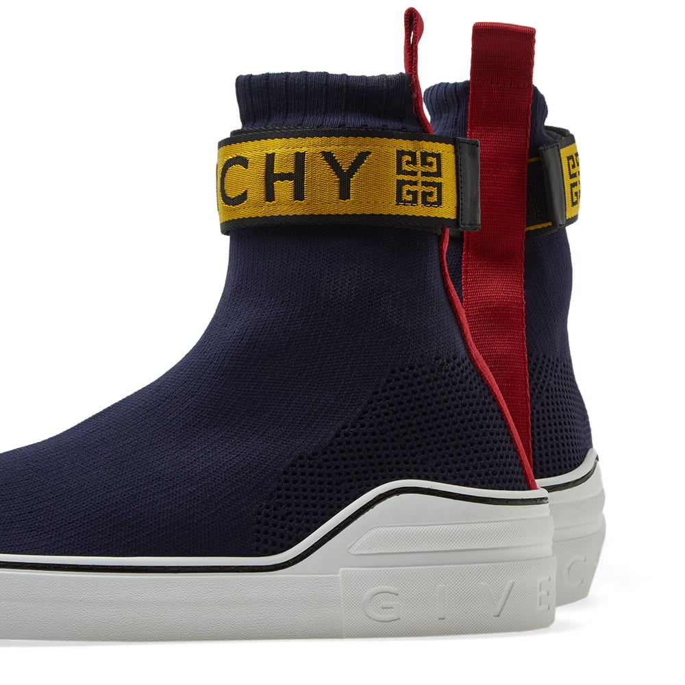 givenchy sneakers in leather with webbing