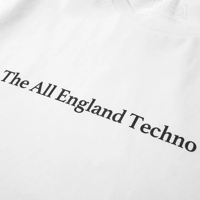 Shop Idea All England Techno Club Tee - End. Exclusive In White