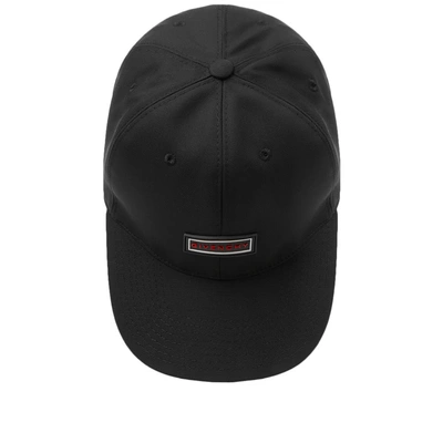 Shop Givenchy Rubber Patch Logo Cap In Black