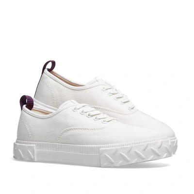 Eytys Odessa Leather Low-top Trainers In White | ModeSens