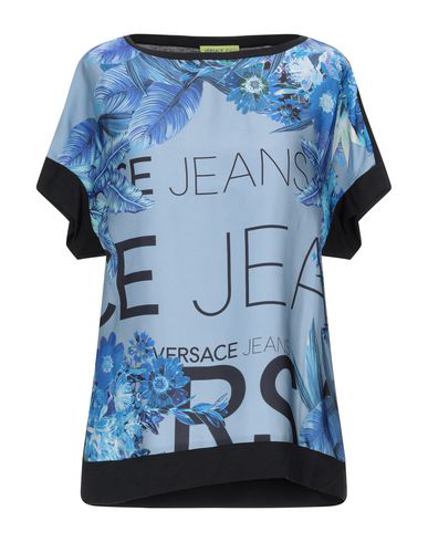 versace jeans t shirt blue