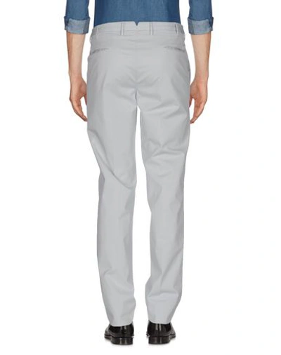 Shop Incotex Pants In Light Grey