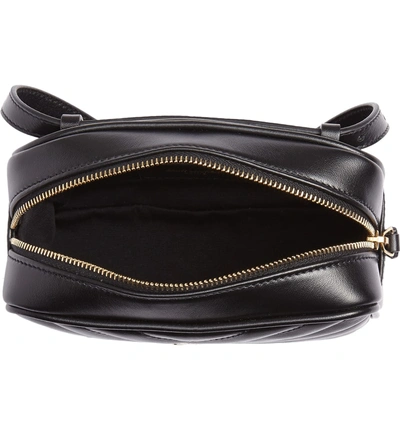 Shop Saint Laurent Lou Quilted Leather Belt Bag With Tassel - Black In Noir