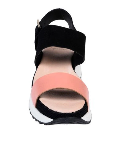 Shop Kurt Geiger Sandals In Pastel Pink