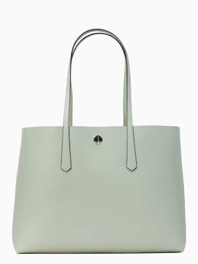 Shop Kate Spade Molly Large Tote In Light Pistachio