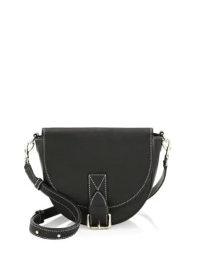 Shop Jw Anderson Small Bike Leather Bag In Black