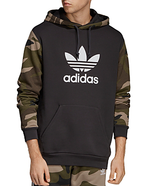 adidas camo trefoil hoodie
